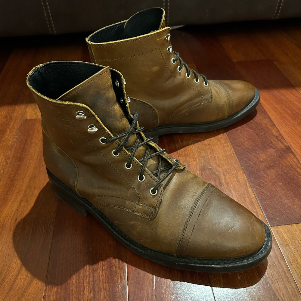 Men’s Thursday Brown Leather Boots